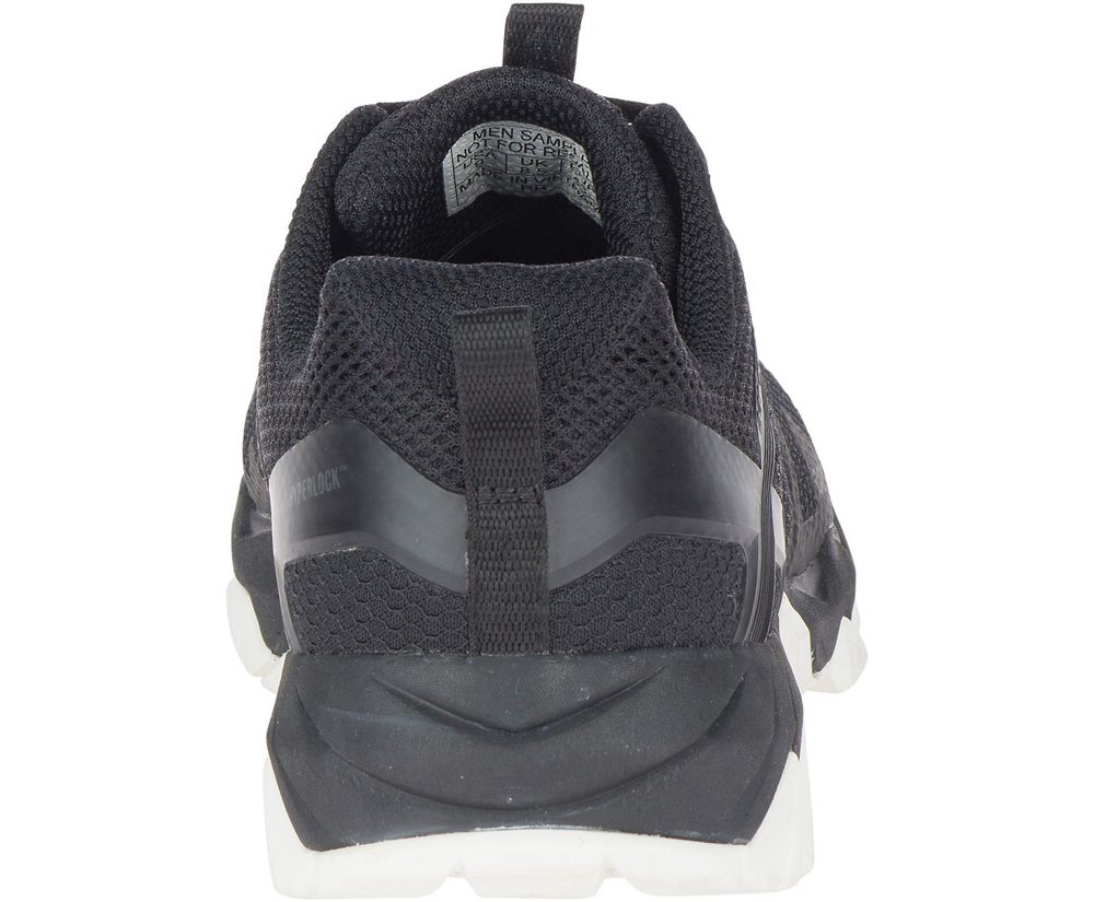 Merrell Hiking Shoes Black/White - MQM Flex - Mens 87VHBGQCM
